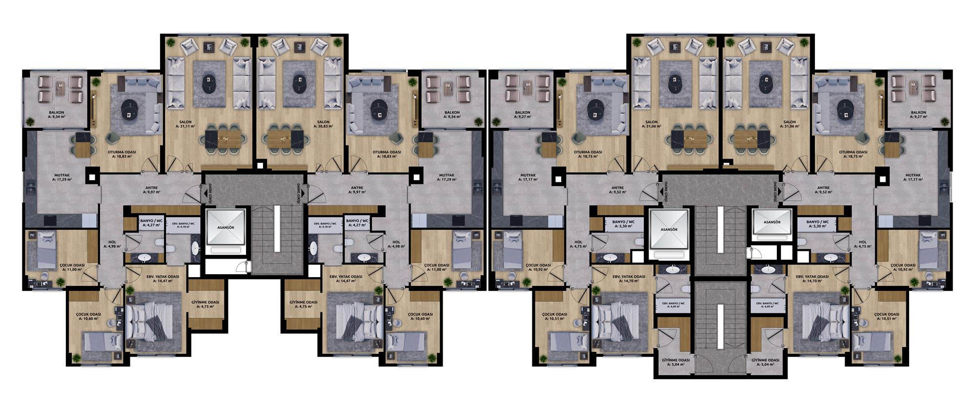 Luxury AB Blok